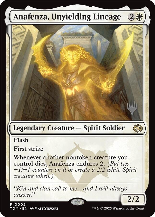 Anafenza, Unyielding Lineage [Tarkir: Dragonstorm Promos] | Galaxy Games LLC