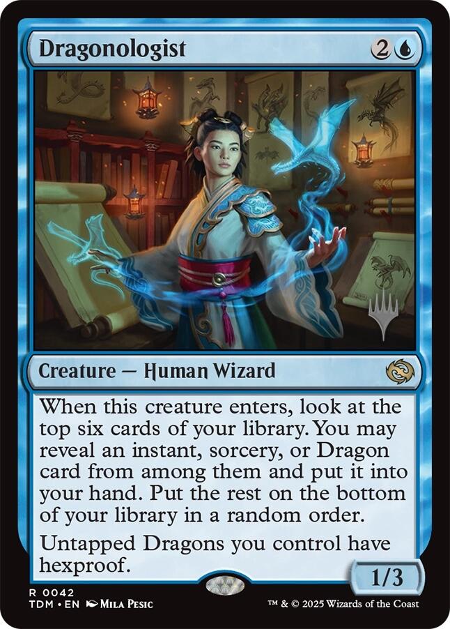 Dragonologist [Tarkir: Dragonstorm Promos] | Galaxy Games LLC