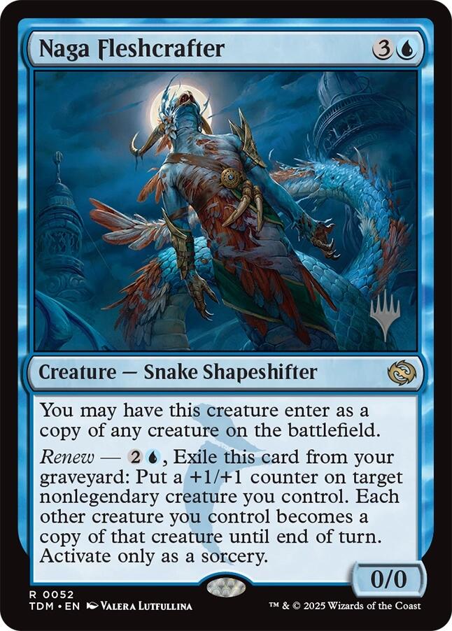 Naga Fleshcrafter [Tarkir: Dragonstorm Promos] | Galaxy Games LLC