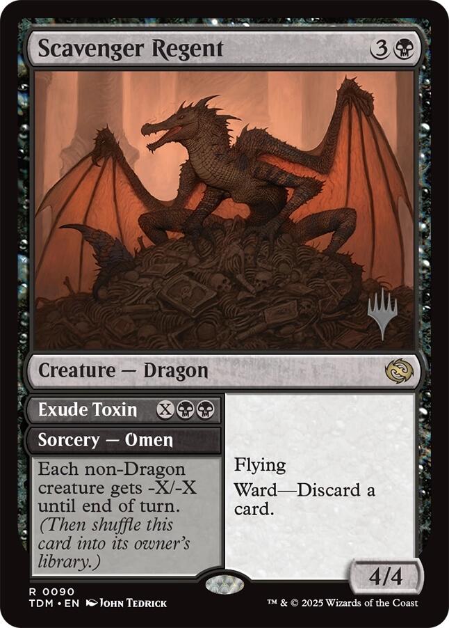 Scavenger Regent [Tarkir: Dragonstorm Promos] | Galaxy Games LLC