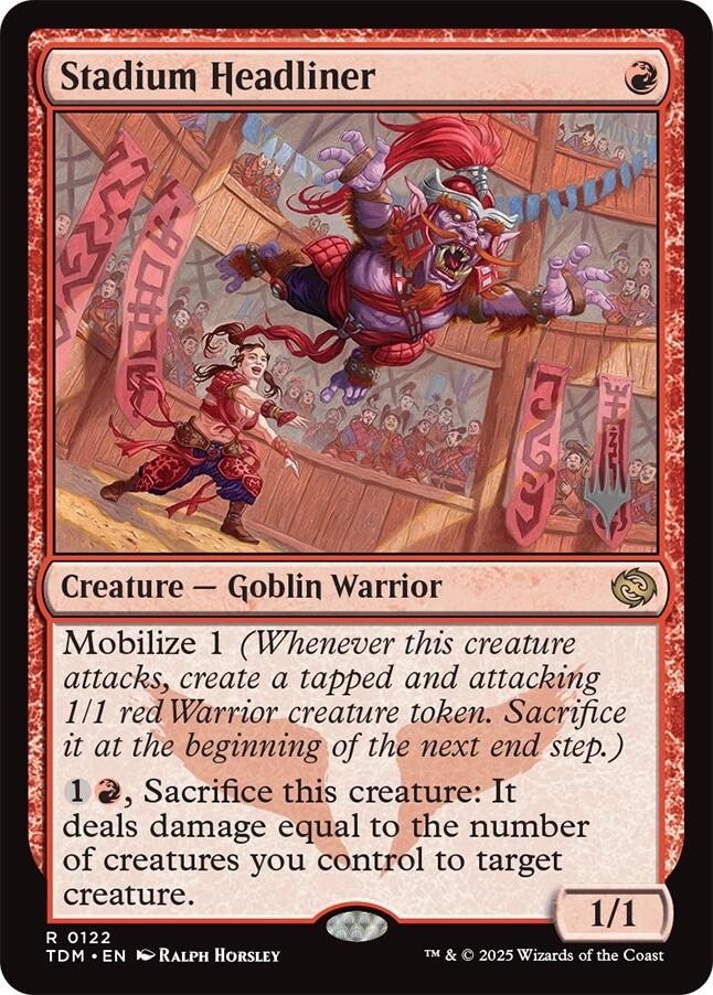 Stadium Headliner [Tarkir: Dragonstorm Promos] | Galaxy Games LLC