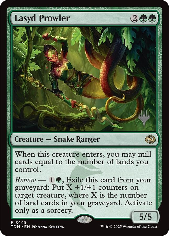 Lasyd Prowler [Tarkir: Dragonstorm Promos] | Galaxy Games LLC