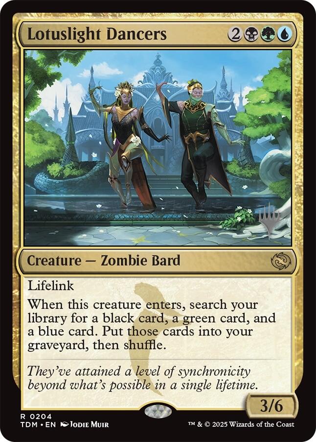 Lotuslight Dancers [Tarkir: Dragonstorm Promos] | Galaxy Games LLC
