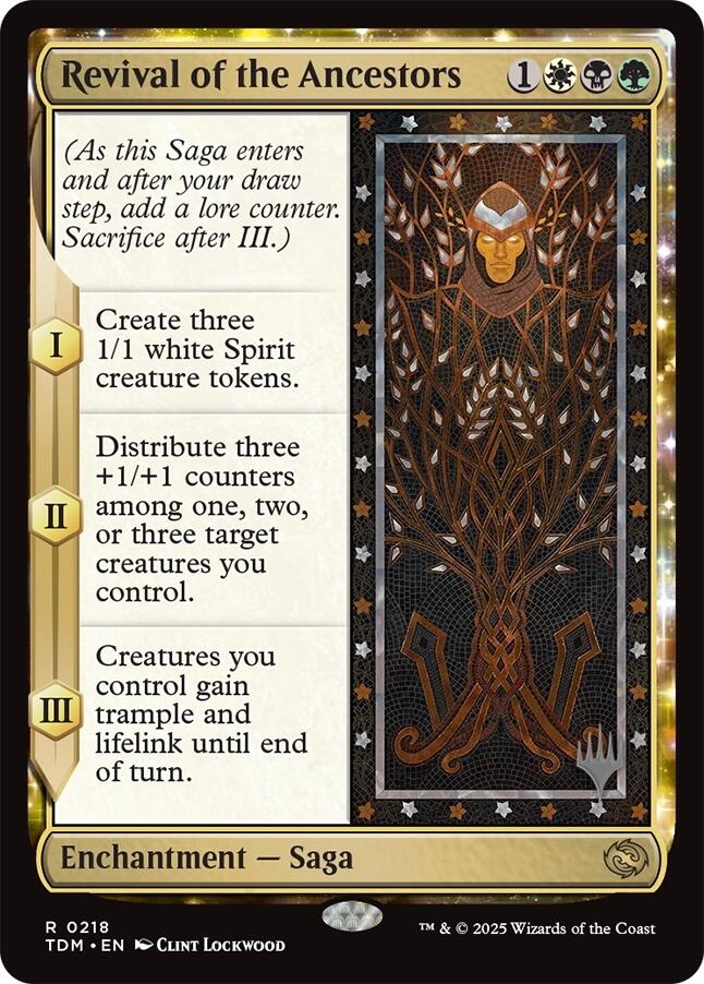 Revival of the Ancestors [Tarkir: Dragonstorm Promos] | Galaxy Games LLC