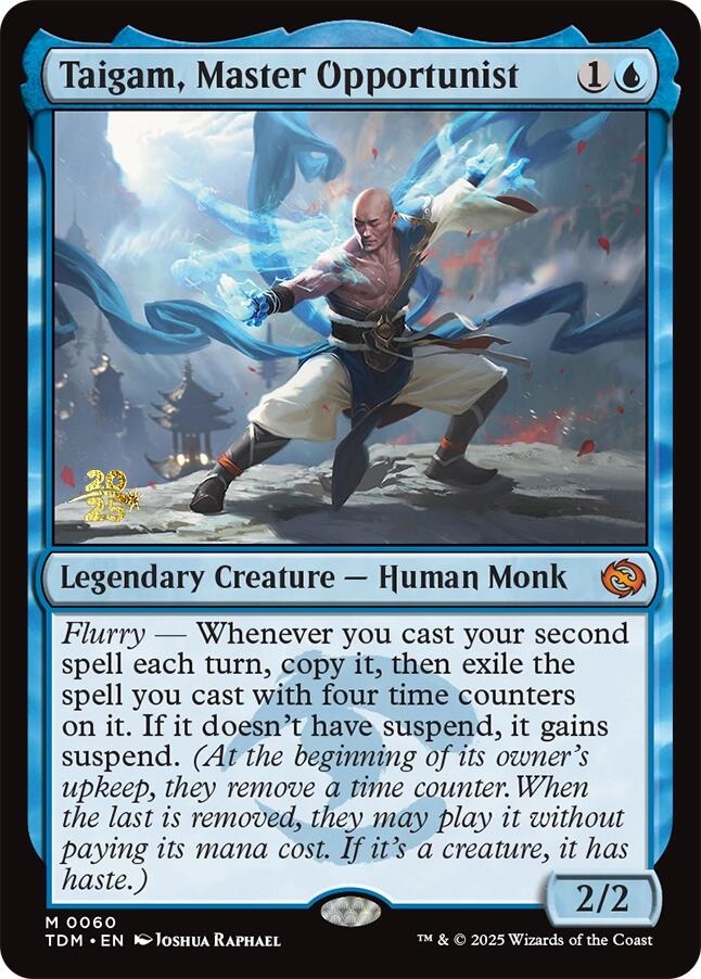 Taigam, Master Opportunist [Tarkir: Dragonstorm Prerelease Promos] | Galaxy Games LLC