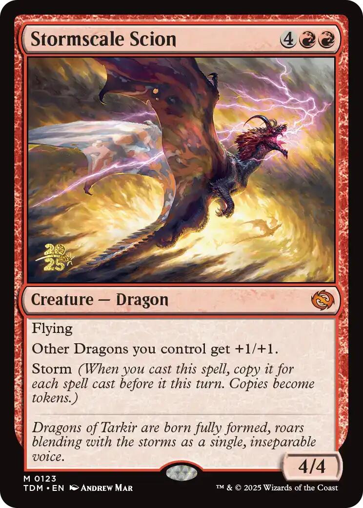 Stormscale Scion [Tarkir: Dragonstorm Prerelease Promos] | Galaxy Games LLC