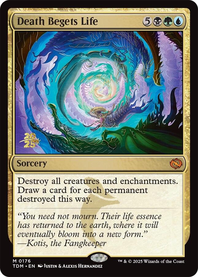 Death Begets Life [Tarkir: Dragonstorm Prerelease Promos] | Galaxy Games LLC