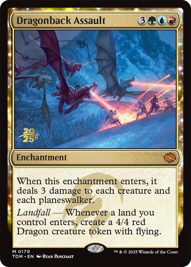 Dragonback Assault [Tarkir: Dragonstorm Prerelease Promos] | Galaxy Games LLC