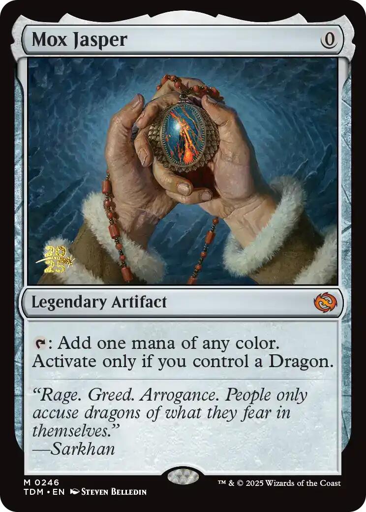 Mox Jasper [Tarkir: Dragonstorm Prerelease Promos] | Galaxy Games LLC