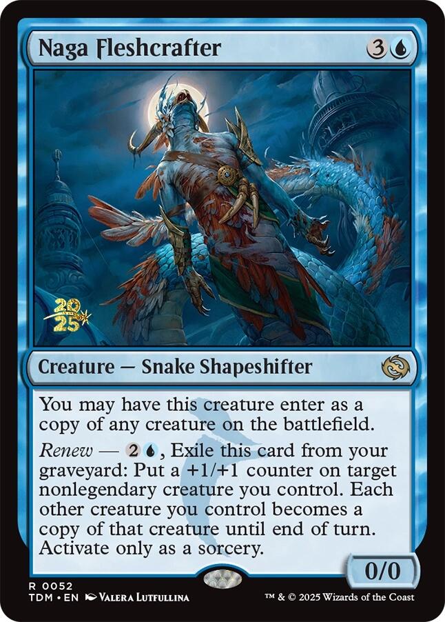 Naga Fleshcrafter [Tarkir: Dragonstorm Prerelease Promos] | Galaxy Games LLC