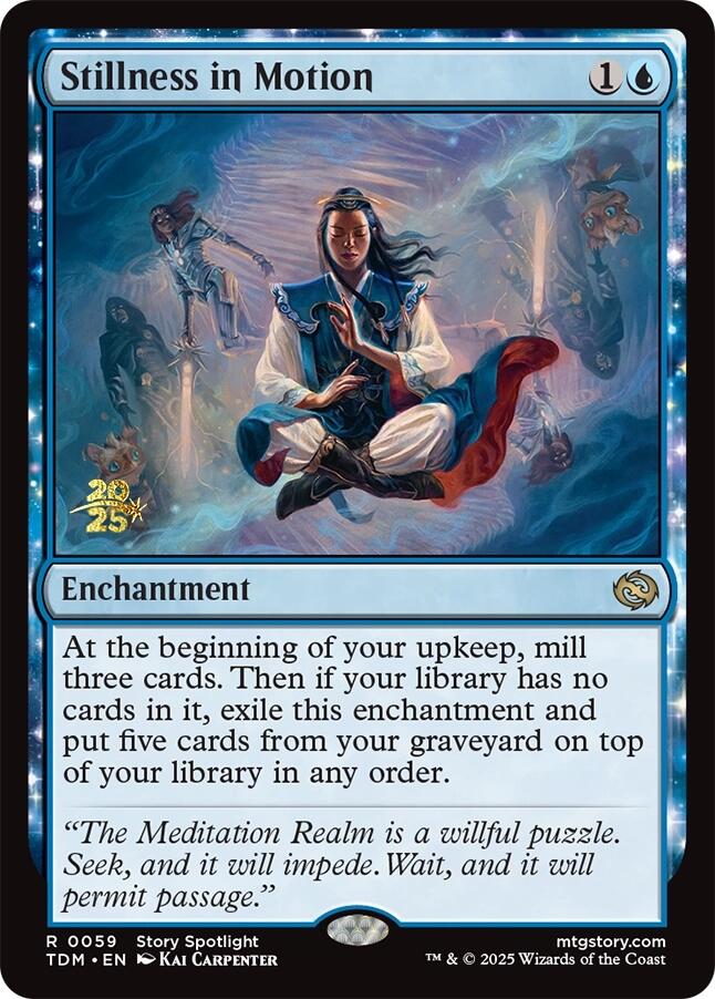 Stillness in Motion [Tarkir: Dragonstorm Prerelease Promos] | Galaxy Games LLC