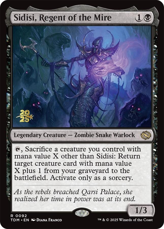 Sidisi, Regent of the Mire [Tarkir: Dragonstorm Prerelease Promos] | Galaxy Games LLC