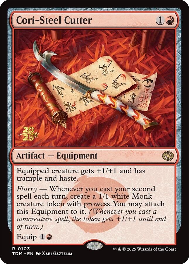 Cori-Steel Cutter [Tarkir: Dragonstorm Prerelease Promos] | Galaxy Games LLC