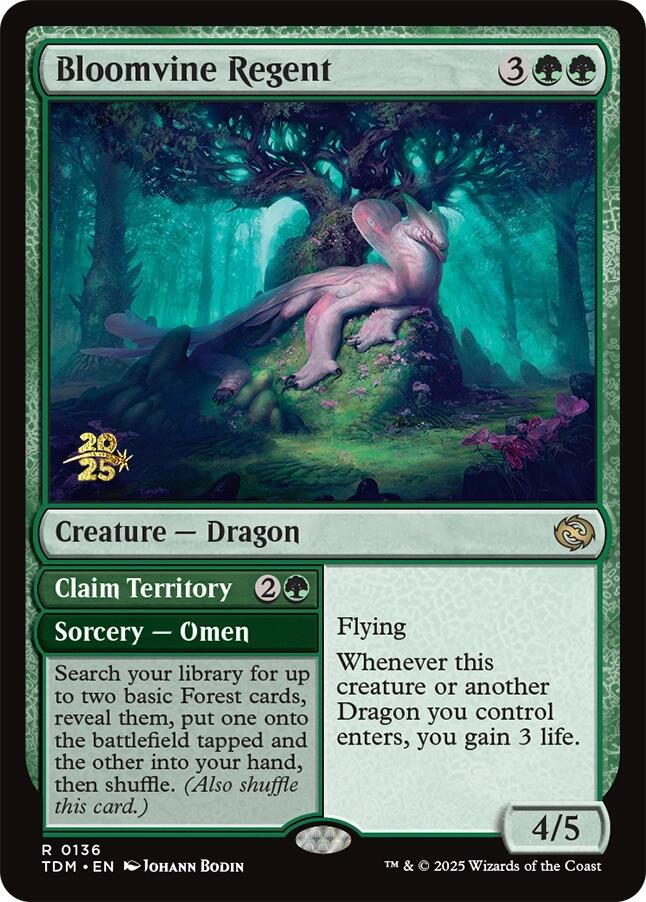 Bloomvine Regent [Tarkir: Dragonstorm Prerelease Promos] | Galaxy Games LLC