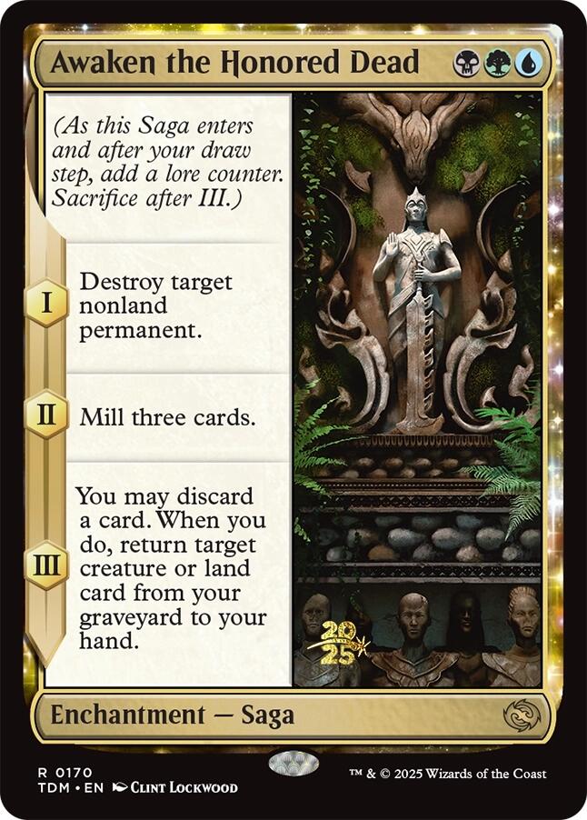 Awaken the Honored Dead [Tarkir: Dragonstorm Prerelease Promos] | Galaxy Games LLC