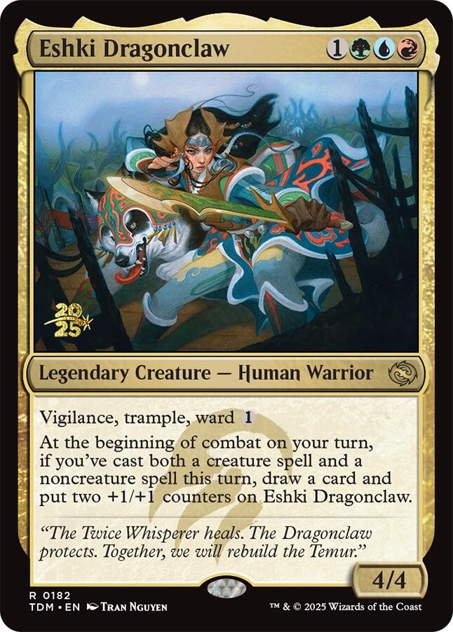 Eshki Dragonclaw [Tarkir: Dragonstorm Prerelease Promos] | Galaxy Games LLC