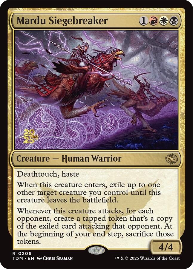Mardu Siegebreaker [Tarkir: Dragonstorm Prerelease Promos] | Galaxy Games LLC