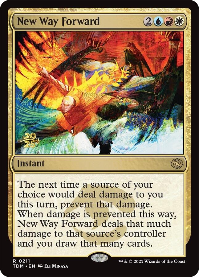 New Way Forward [Tarkir: Dragonstorm Prerelease Cards] | Galaxy Games LLC