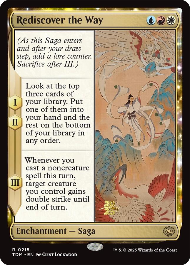 Rediscover the Way [Tarkir: Dragonstorm Prerelease Promos] | Galaxy Games LLC