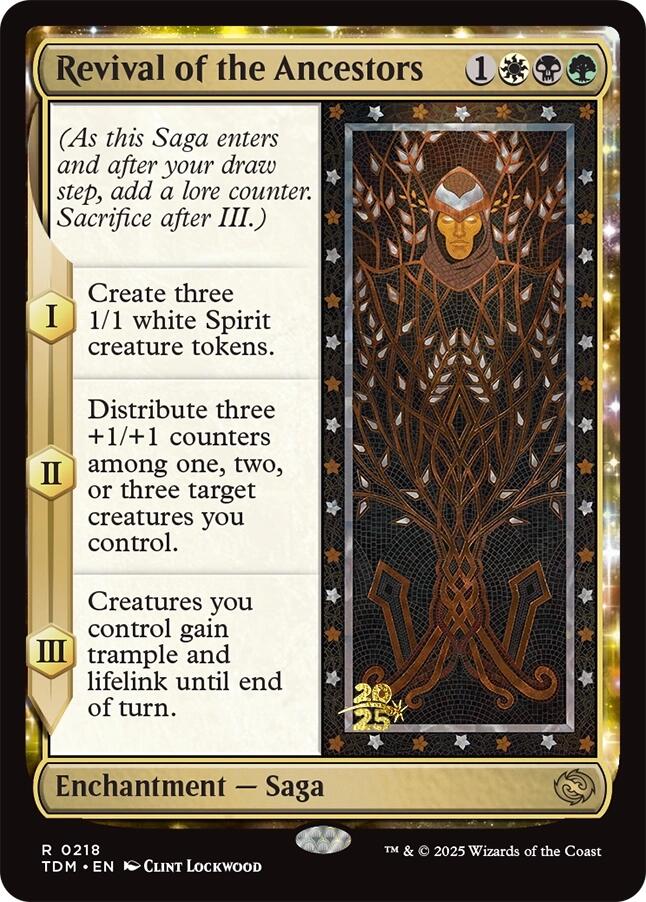 Revival of the Ancestors [Tarkir: Dragonstorm Prerelease Promos] | Galaxy Games LLC
