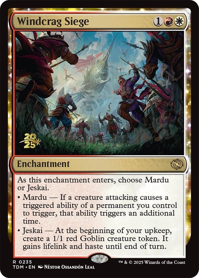Windcrag Siege [Tarkir: Dragonstorm Prerelease Promos] | Galaxy Games LLC