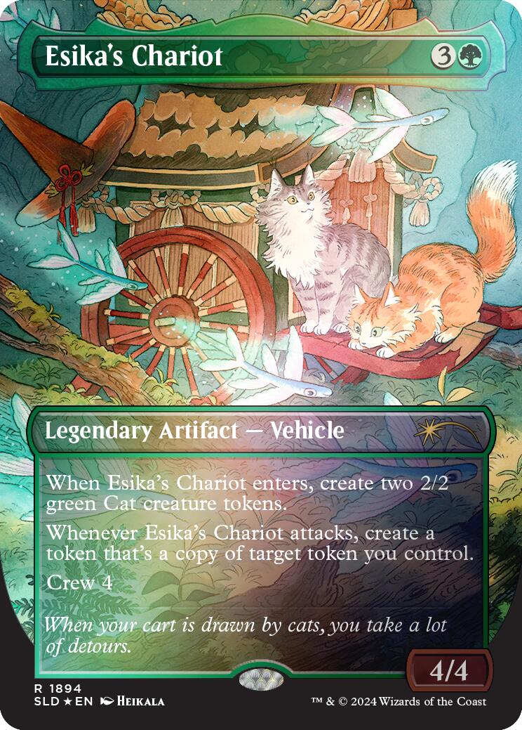 Esika's Chariot (Rainbow Foil) [Secret Lair Drop Series] | Galaxy Games LLC