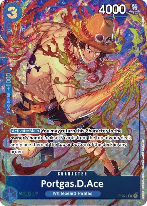 Portgas.D.Ace (Premium Card Collection -Best Selection Vol. 3-) [One Piece Promotion Cards] | Galaxy Games LLC