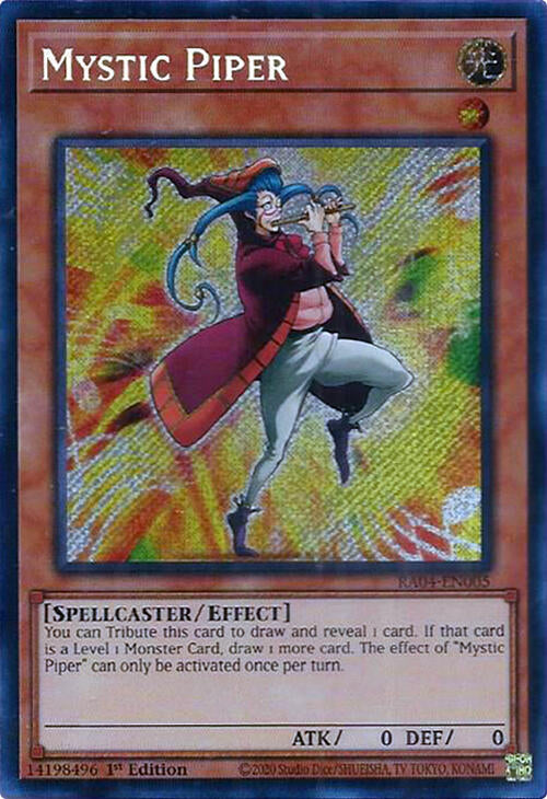 Mystic Piper [RA04-EN005] Secret Rare | Galaxy Games LLC