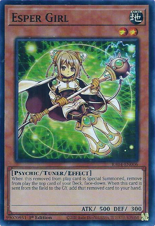 Esper Girl [RA04-EN006] Super Rare | Galaxy Games LLC