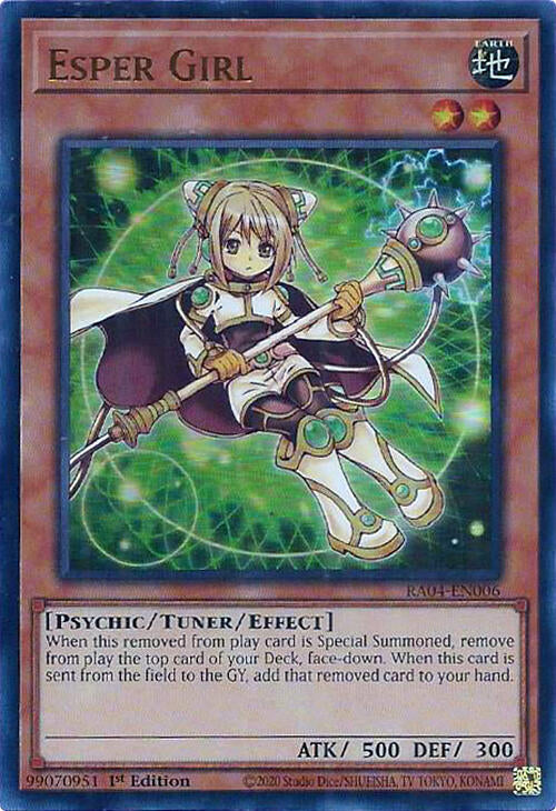 Esper Girl [RA04-EN006] Ultra Rare | Galaxy Games LLC