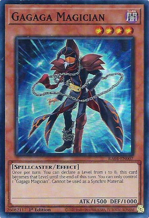 Gagaga Magician [RA04-EN007] Super Rare | Galaxy Games LLC