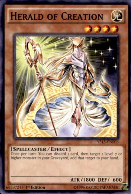 Herald of Creation [YS15-ENF06] Common | Galaxy Games LLC
