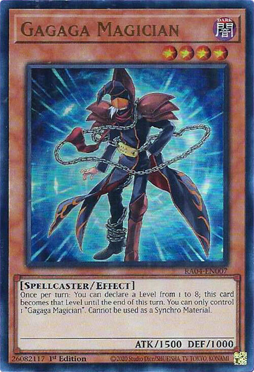 Gagaga Magician [RA04-EN007] Ultra Rare | Galaxy Games LLC