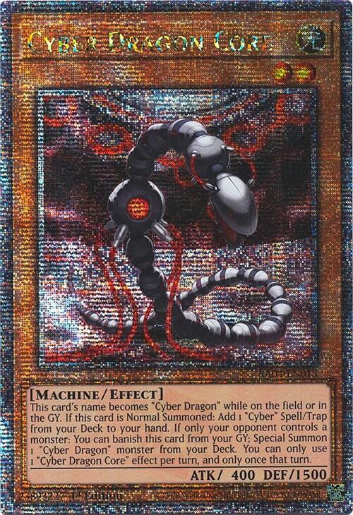 Cyber Dragon Core [RA04-EN013] Quarter Century Secret Rare | Galaxy Games LLC