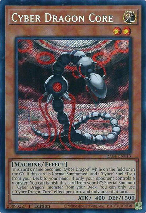 Cyber Dragon Core [RA04-EN013] Secret Rare | Galaxy Games LLC