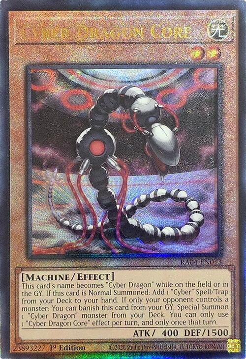 Cyber Dragon Core [RA04-EN013] Prismatic Ultimate Rare | Galaxy Games LLC