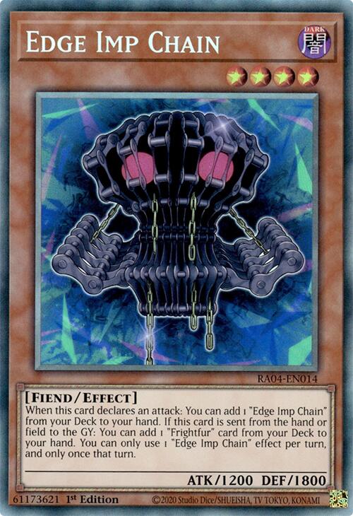 Edge Imp Chain [RA04-EN014] Prismatic Collector's Rare | Galaxy Games LLC