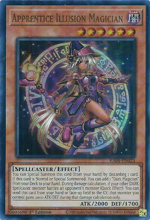 Apprentice Illusion Magician [RA04-EN023] Ultra Rare | Galaxy Games LLC