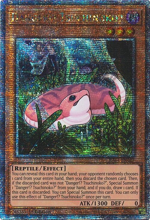 Danger!? Tsuchinoko? [RA04-EN027] Quarter Century Secret Rare | Galaxy Games LLC