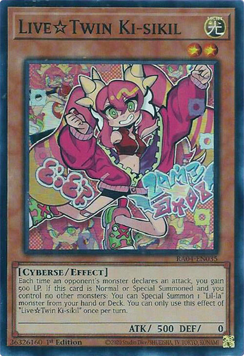 LiveTwin Ki-sikil [RA04-EN035] Super Rare | Galaxy Games LLC