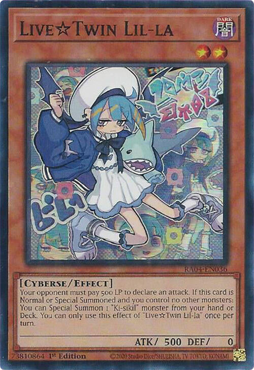 LiveTwin Lil-la [RA04-EN036] Super Rare | Galaxy Games LLC