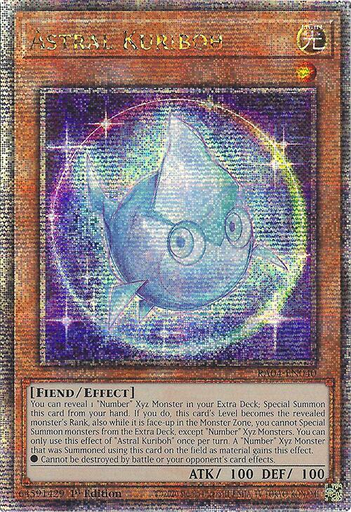 Astral Kuriboh [RA04-EN040] Quarter Century Secret Rare | Galaxy Games LLC