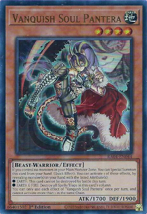 Vanquish Soul Pantera [RA04-EN044] Ultra Rare | Galaxy Games LLC