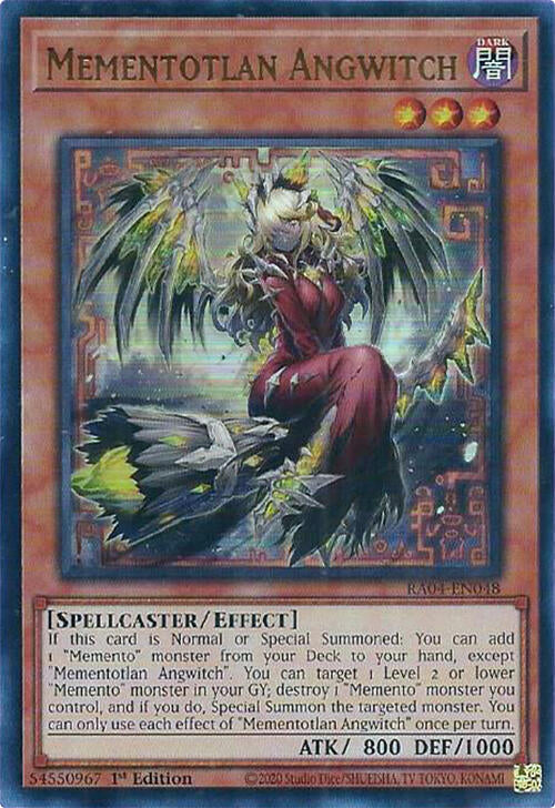 Mementotlan Angwitch [RA04-EN048] Ultra Rare | Galaxy Games LLC