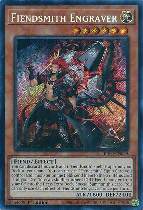 Fiendsmith Engraver [RA04-EN049] Secret Rare | Galaxy Games LLC