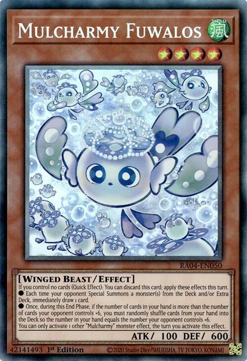 Mulcharmy Fuwalos [RA04-EN050] Prismatic Collector's Rare | Galaxy Games LLC