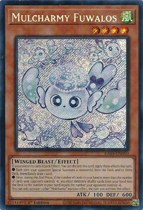 Mulcharmy Fuwalos [RA04-EN050] Secret Rare | Galaxy Games LLC