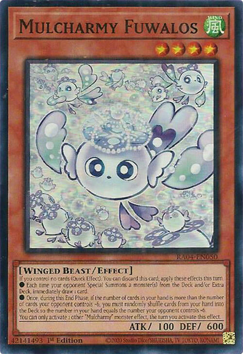 Mulcharmy Fuwalos [RA04-EN050] Super Rare | Galaxy Games LLC
