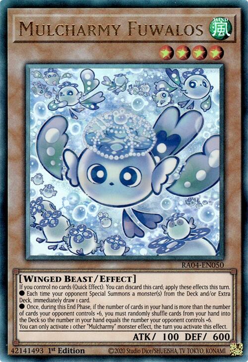 Mulcharmy Fuwalos [RA04-EN050] Prismatic Ultimate Rare | Galaxy Games LLC