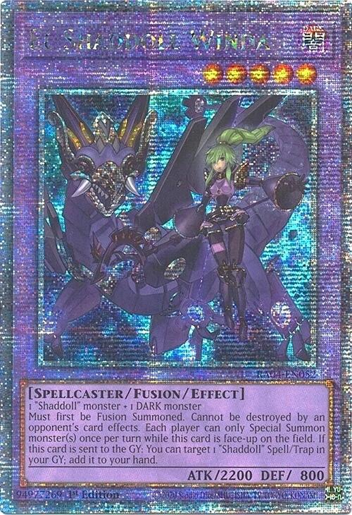El Shaddoll Winda (Alternate Art) [RA04-EN052] Quarter Century Secret Rare | Galaxy Games LLC